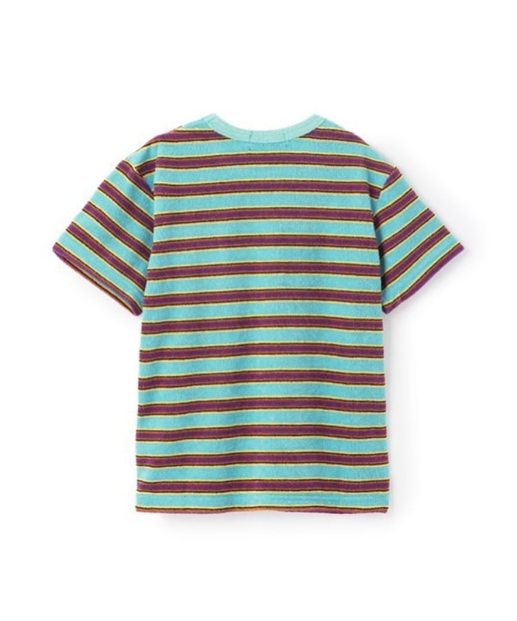 エクストララージ キッズ(XLARGE KIDS)のパイルボーダー半袖Tシャツ1