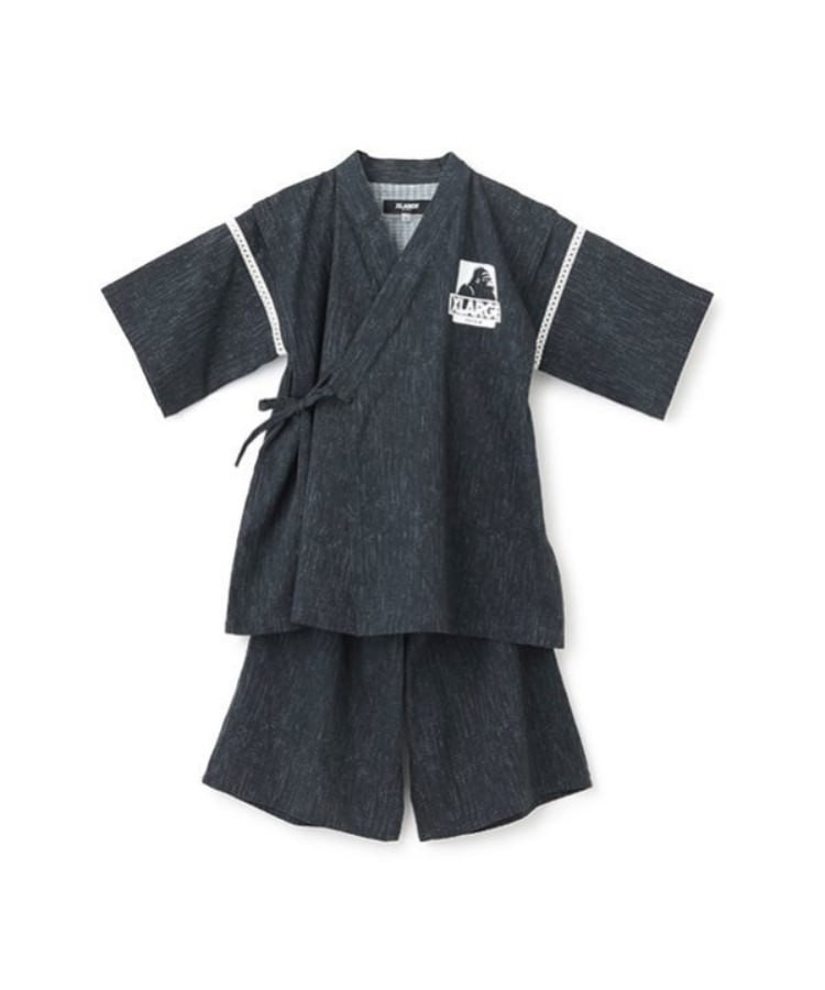 エクストララージ キッズ(XLARGE KIDS)のOGゴリラ メランジプリント甚平13
