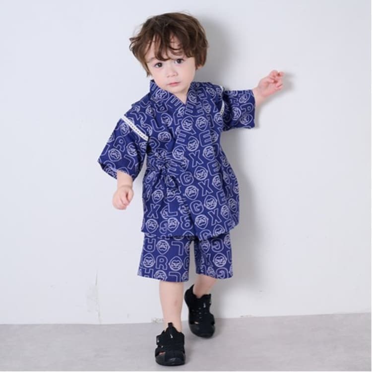 エクストララージ キッズ(XLARGE KIDS)のファニーゴリラ総柄甚平 その他