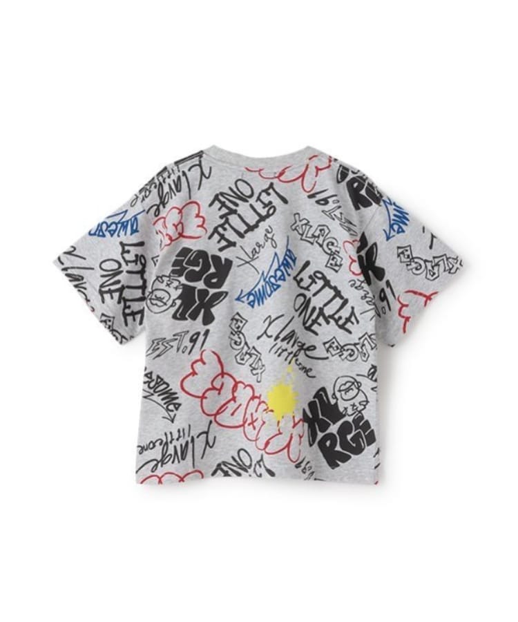 エクストララージ キッズ(XLARGE KIDS)のグラフィティ総柄半袖Tシャツ1