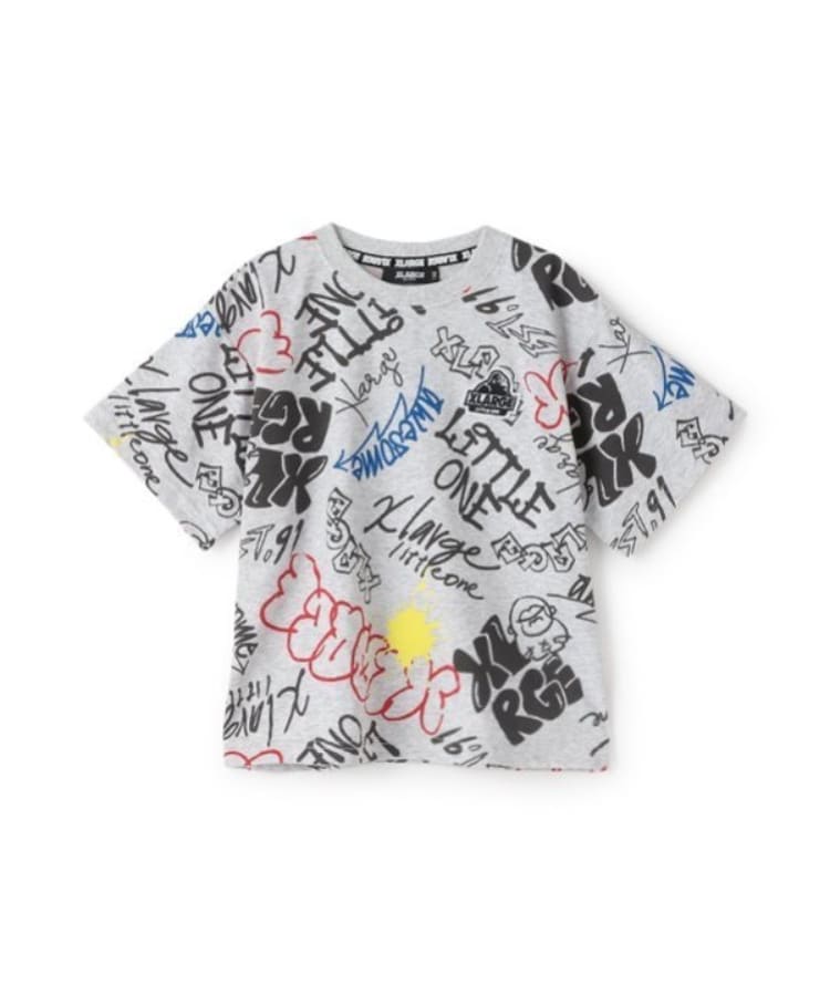 エクストララージ キッズ(XLARGE KIDS)のグラフィティ総柄半袖Tシャツ9