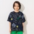 エクストララージ キッズ(XLARGE KIDS)のグラフィティ総柄半袖Tシャツ ブラック(219)