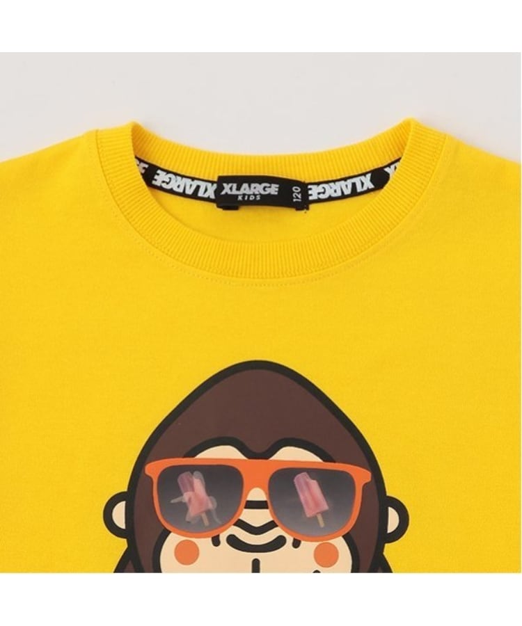 エクストララージ キッズ(XLARGE KIDS)のサングラスファニーゴリラ半袖Tシャツ2
