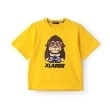 エクストララージ キッズ(XLARGE KIDS)のサングラスファニーゴリラ半袖Tシャツ イエロー(031)
