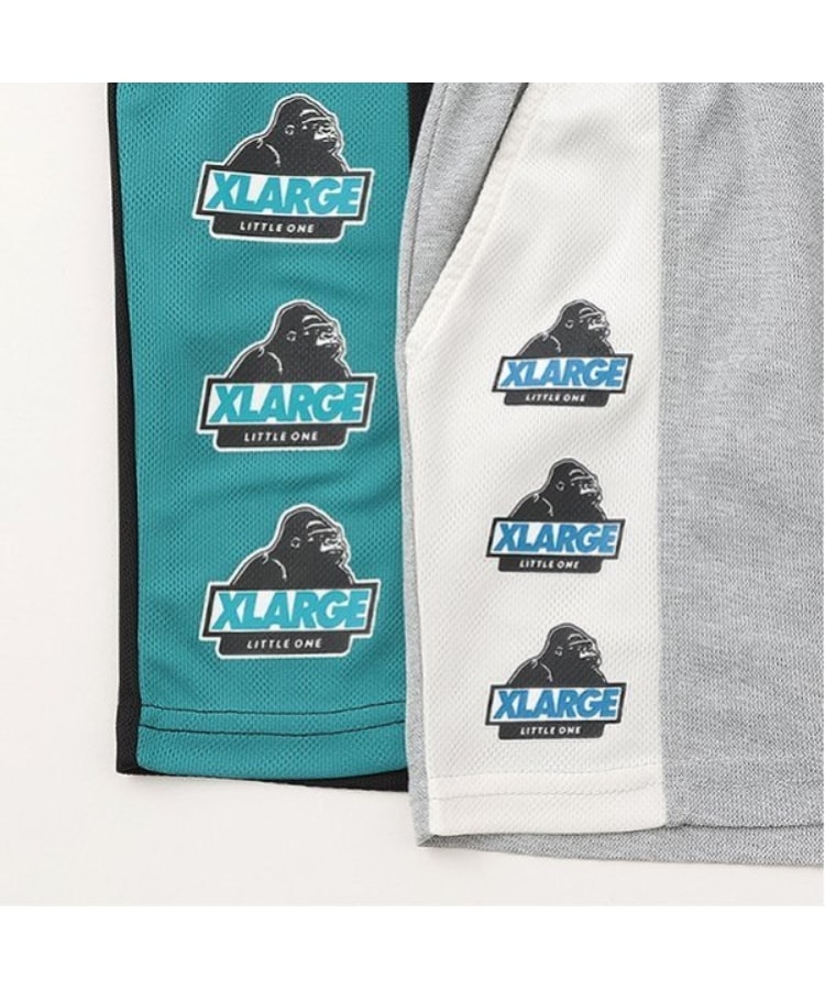 エクストララージ キッズ(XLARGE KIDS)の配色ロゴ半袖T+ショートパンツセット12