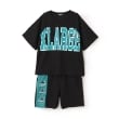 エクストララージ キッズ(XLARGE KIDS)の配色ロゴ半袖T+ショートパンツセット17