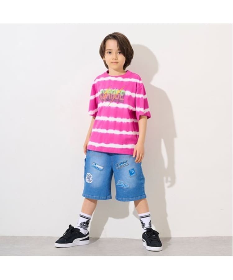 エクストララージ キッズ(XLARGE KIDS)のワッペンロゴハーフパンツ14