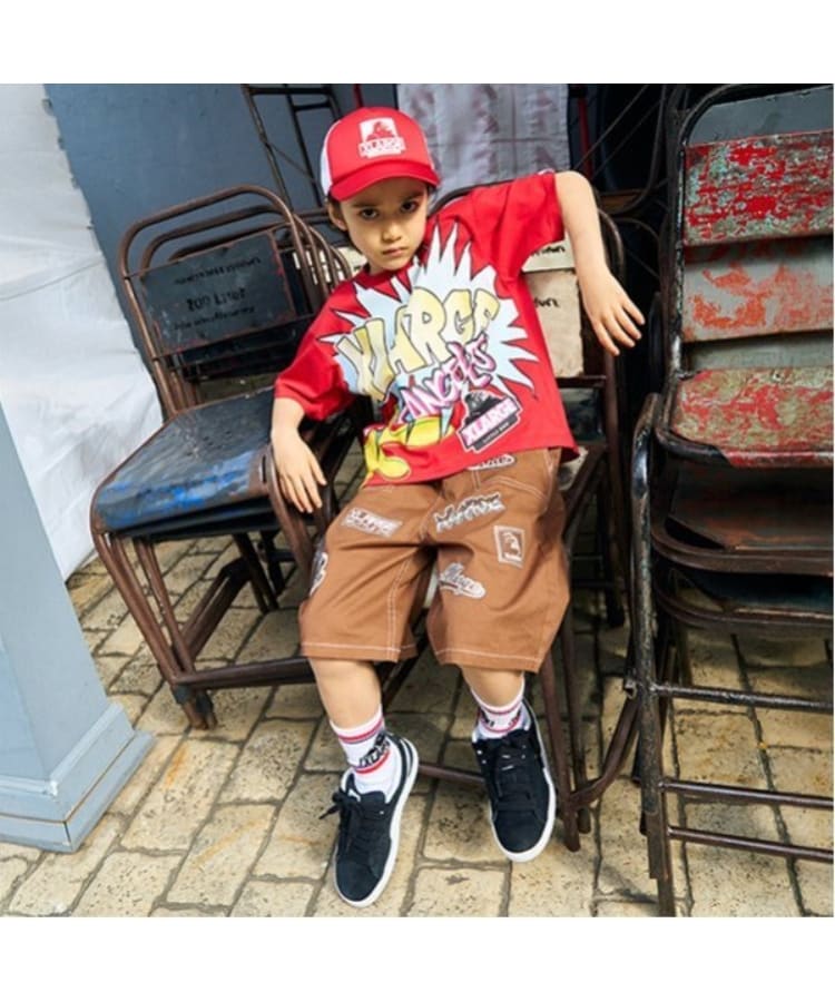 ワッペンロゴハーフパンツ(その他) | XLARGE KIDS(エクストラ ワッペンロゴハーフパンツ(その他) | XLARGE KIDS(エクストラ