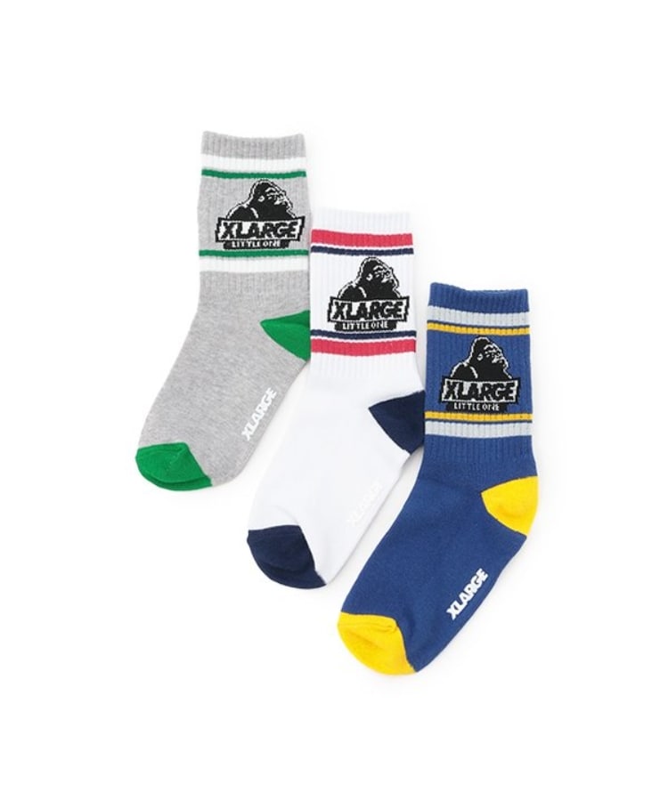 エクストララージ キッズ(XLARGE KIDS)のOGゴリララインクルーソックス5