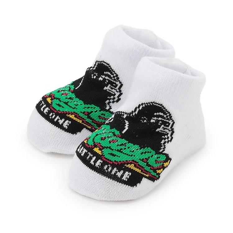 エクストララージ キッズ(XLARGE KIDS)のOGゴリラ&ロゴベビーソックス キッズ・ベビーグッズ