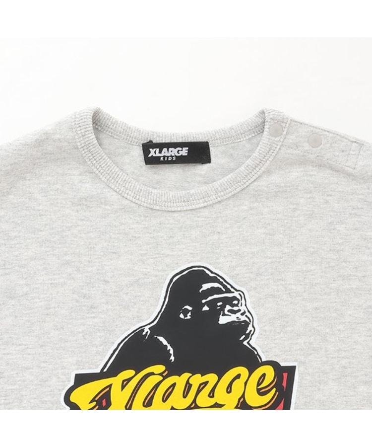 エクストララージ キッズ(XLARGE KIDS)のOGゴリラ&ロゴ半袖ロンパース2