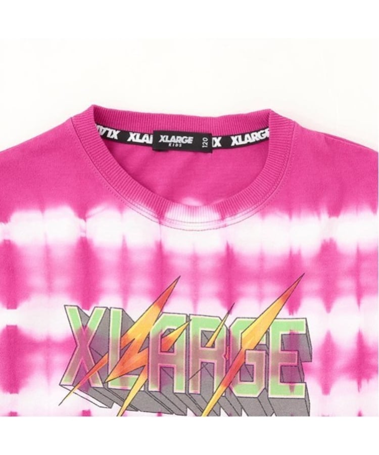 エクストララージ キッズ(XLARGE KIDS)のボーダータイダイ半袖Tシャツ2