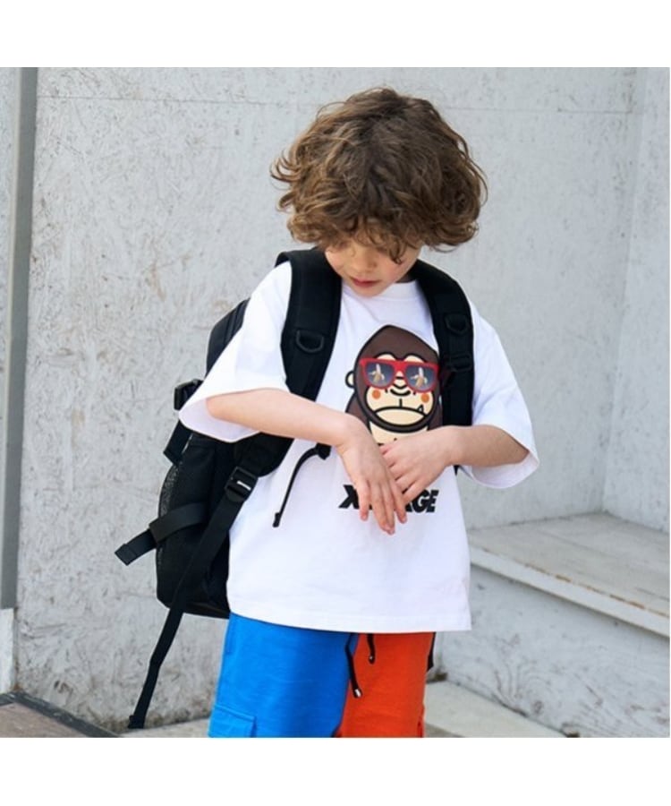 エクストララージ キッズ(XLARGE KIDS)のベルトつきバックパック13