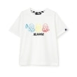 エクストララージ キッズ(XLARGE KIDS)のウォーターファニーゴリラ半袖Tシャツ ホワイト(001)
