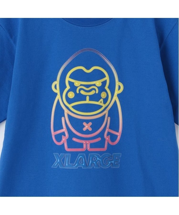 エクストララージ キッズ(XLARGE KIDS)のネオンファニーゴリラ半袖Tシャツ4