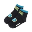 エクストララージ キッズ(XLARGE KIDS)のカレッジロゴショートソックス ブラック(219)