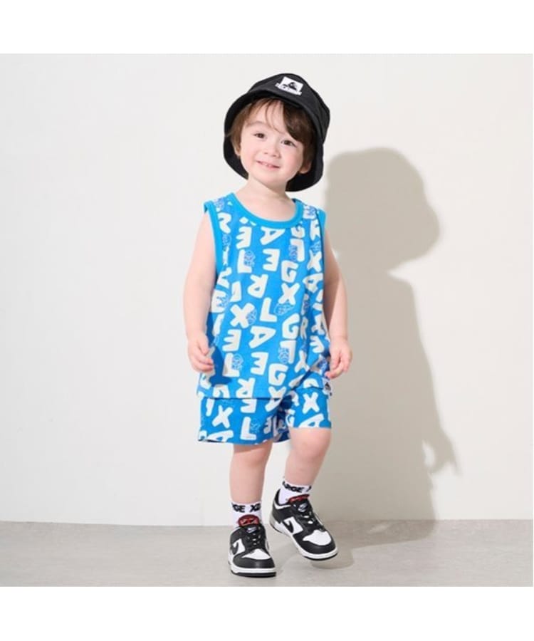 エクストララージ キッズ(XLARGE KIDS)の総柄ファニーゴリラショートパンツ16