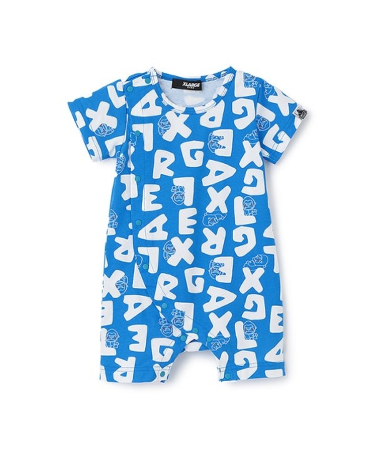 エクストララージ キッズ(XLARGE KIDS)の総柄ファニーゴリラショートオール7