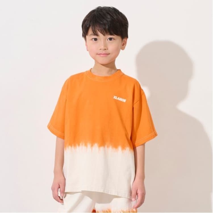 エクストララージ キッズ(XLARGE KIDS)のグラデーションタイダイ半袖Tシャツ Ｔシャツ