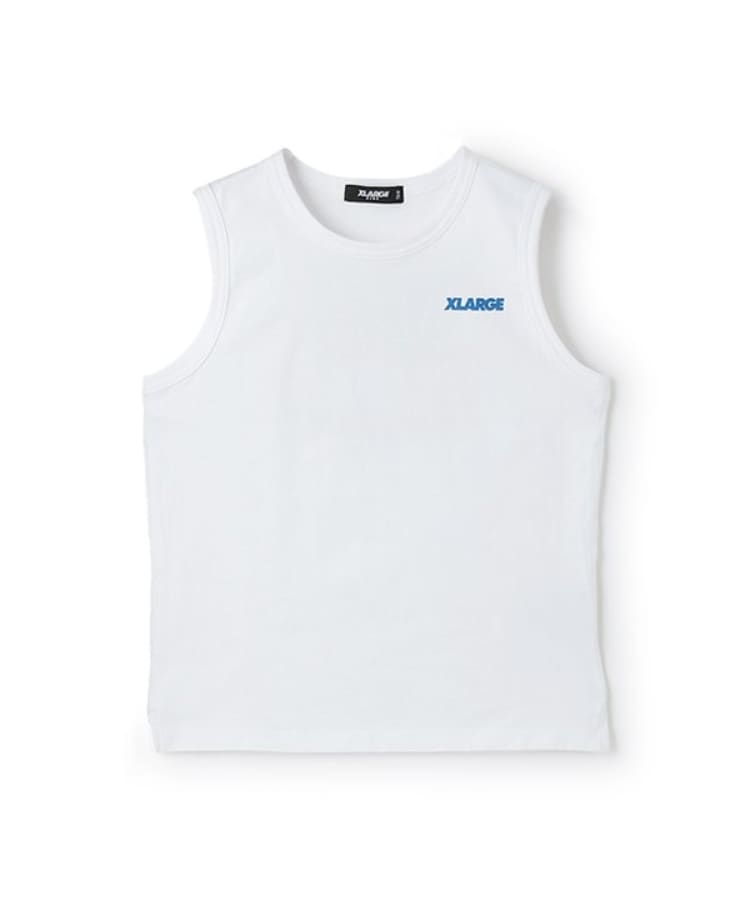 エクストララージ キッズ(XLARGE KIDS)のOGゴリラタンクトップ ホワイト(001)