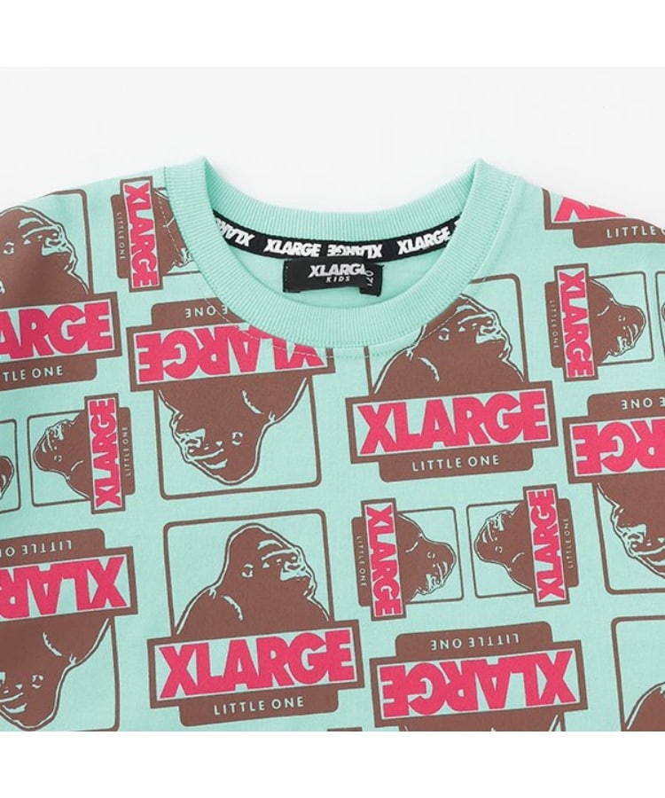 エクストララージ キッズ(XLARGE KIDS)のOGゴリラ総柄半袖Tシャツ2