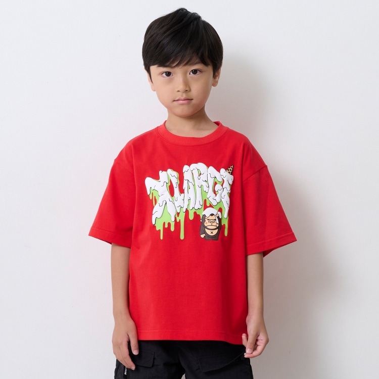 エクストララージ キッズ(XLARGE KIDS)のファニーゴリラ&アイスクリーム半袖Tシャツ Ｔシャツ