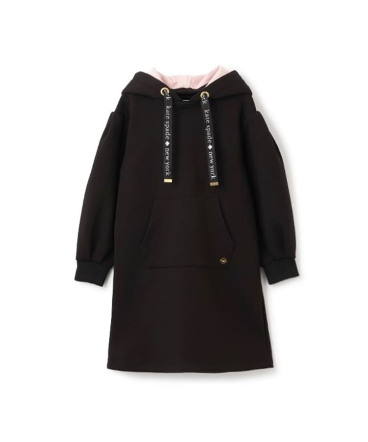 ケイト・スペード ニューヨーク キッズ(kate spade NEW YORK)の★キャットフードワンピース ブラック(219)