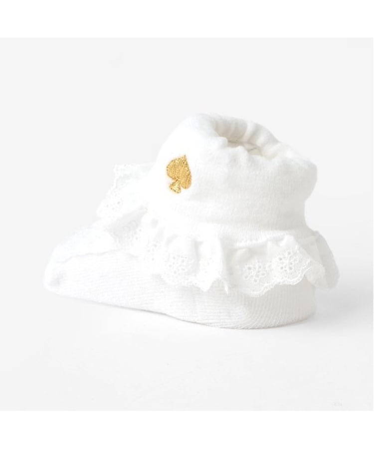 ケイト・スペード ニューヨーク キッズ(kate spade NEW YORK)のラッフルレースカップソックス5