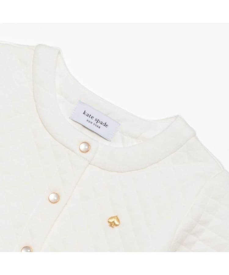 ケイト・スペード ニューヨーク キッズ(kate spade NEW YORK)のキルトカーディガン2