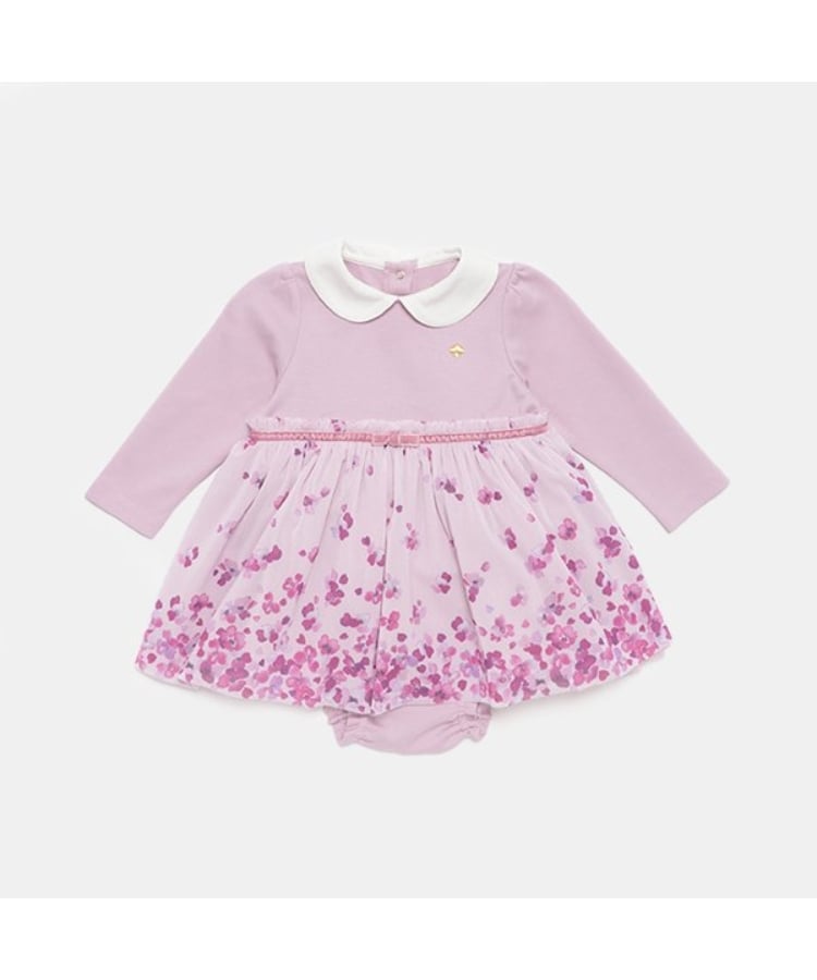ケイト・スペード ニューヨーク キッズ(kate spade NEW YORK)のフローラルドッキングワンピース2