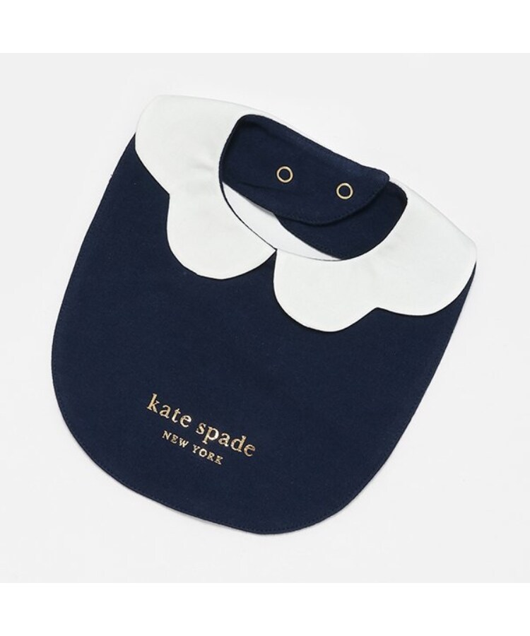 ケイト・スペード ニューヨーク キッズ(kate spade NEW YORK)のスカラップカラースタイ ネイビー(094)