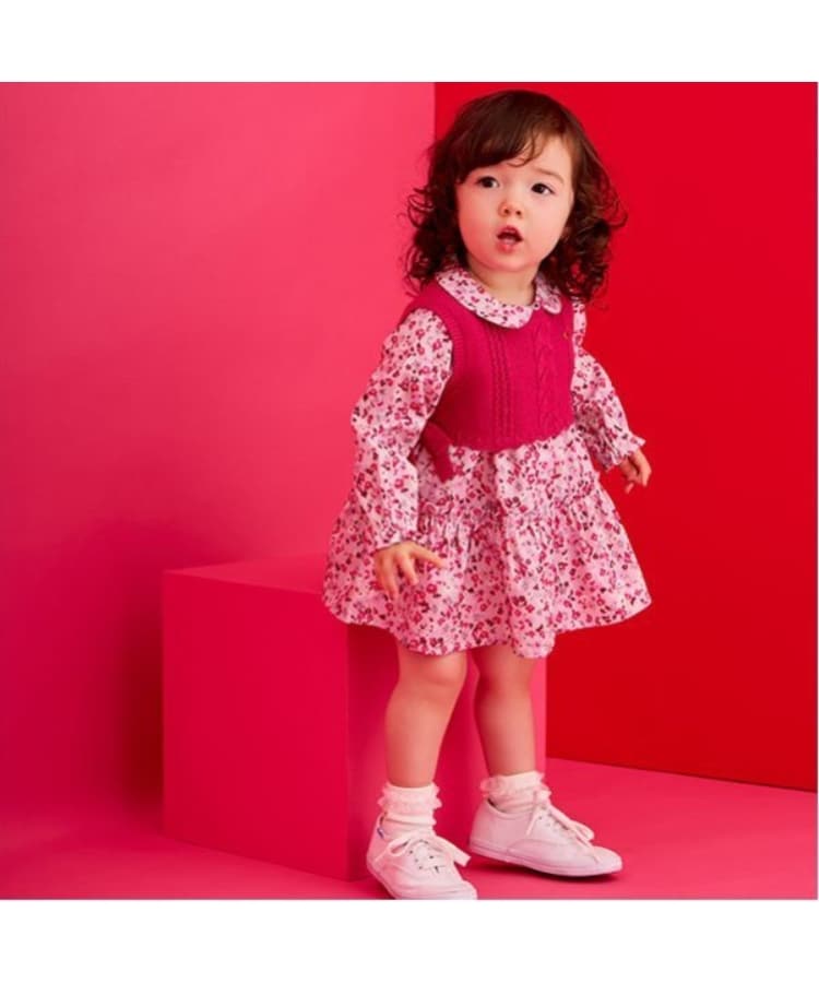 ポピーワンピース&ニットベストセット(その他) | kate spade ポピーワンピース&ニットベストセット(その他) | kate spade
