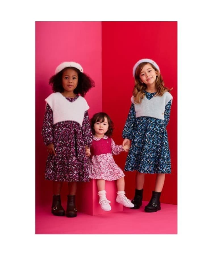 ポピーワンピース&ニットベストセット(その他) | kate spade ポピーワンピース&ニットベストセット(その他) | kate spade