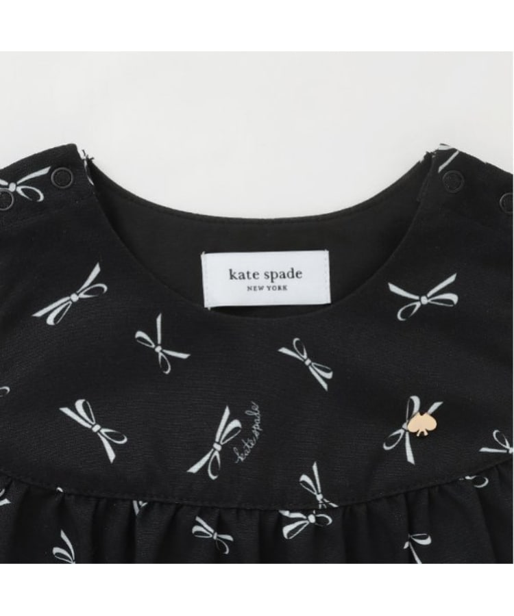 ケイト・スペード ニューヨーク キッズ(kate spade NEW YORK)のボウルドボウジャンパースカート&カットソーセット6