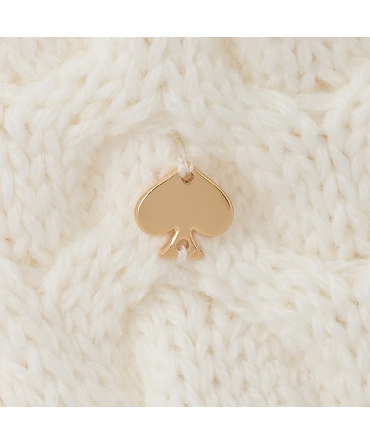 ケイト・スペード ニューヨーク キッズ(kate spade NEW YORK)のポンポンニットキャップ3