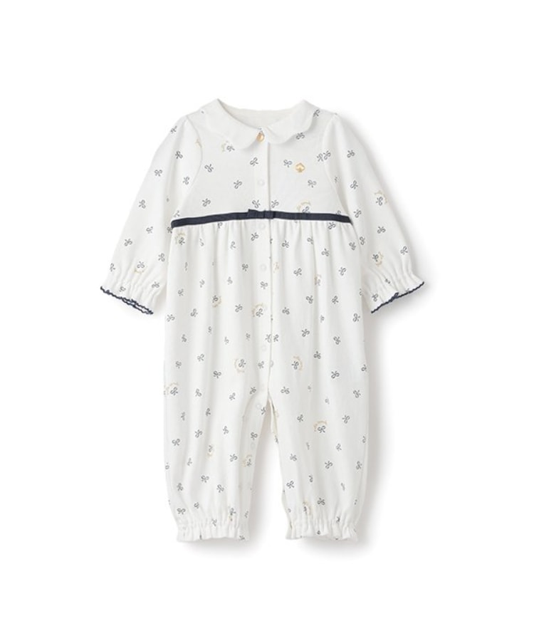 ケイト・スペード ニューヨーク キッズ(kate spade NEW YORK)のボウスカラップカラー2wayオール2