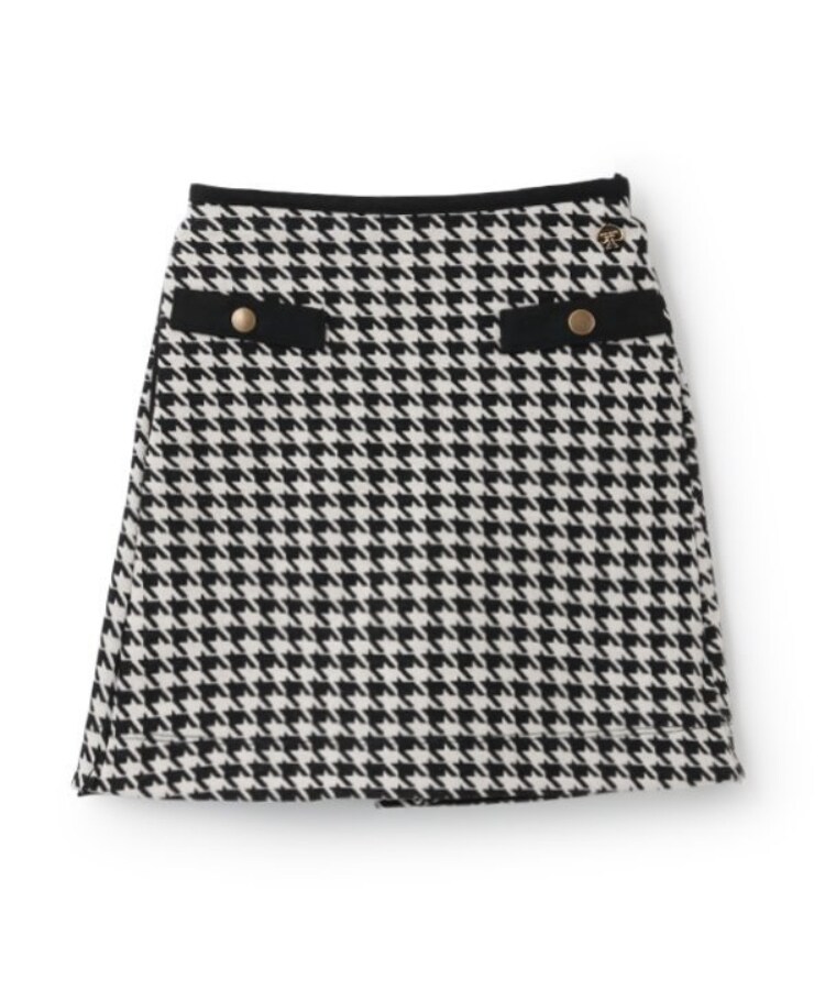 ケイト・スペード ニューヨーク キッズ(kate spade NEW YORK)のトドラー 千鳥キュロットスカート2