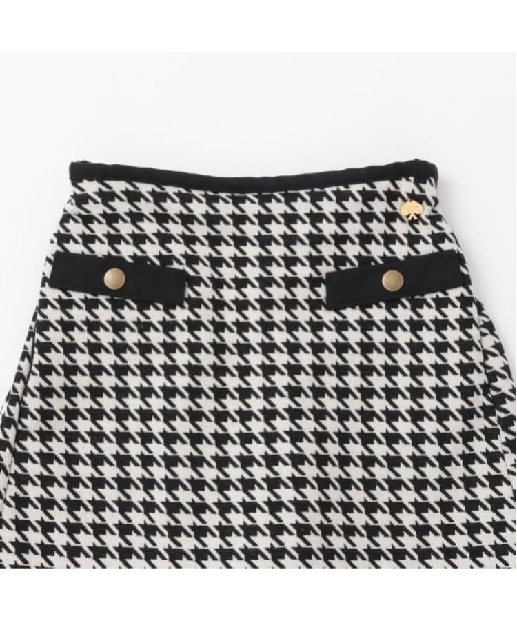 ケイト・スペード ニューヨーク キッズ(kate spade NEW YORK)のトドラー 千鳥キュロットスカート4
