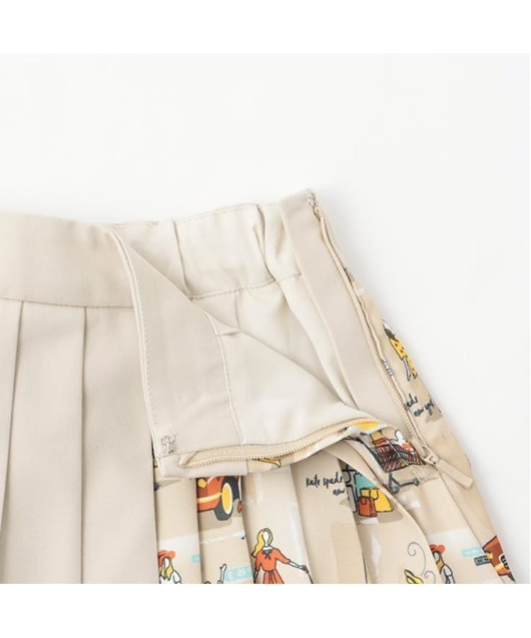 ケイト・スペード ニューヨーク キッズ(kate spade NEW YORK)のトドラー クロスロードプリーツスカート4