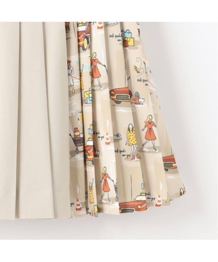 ケイト・スペード ニューヨーク キッズ(kate spade NEW YORK)のトドラー クロスロードプリーツスカート6