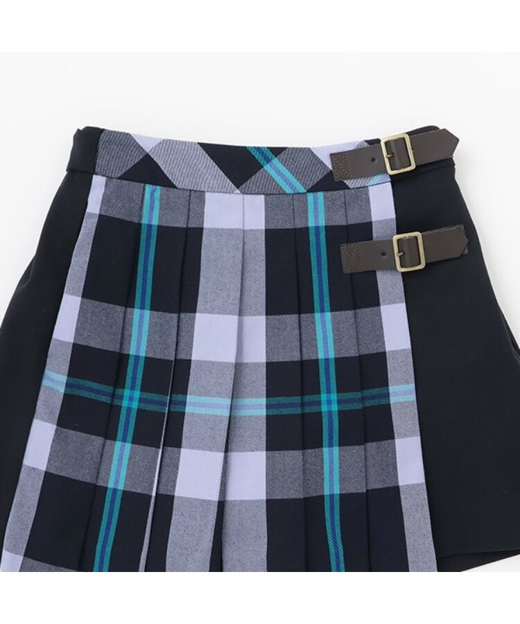 ケイト・スペード ニューヨーク キッズ(kate spade NEW YORK)のチェックラップキュロットスカート2