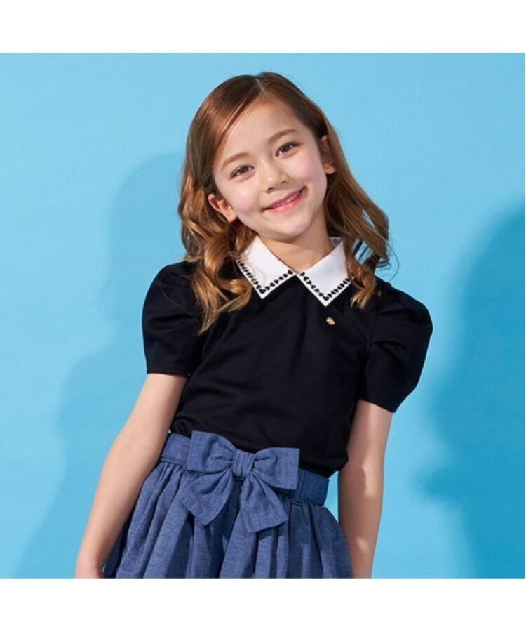 ケイト・スペード ニューヨーク キッズ(kate spade NEW YORK)のトドラー エンブロイダリーカラートップス11