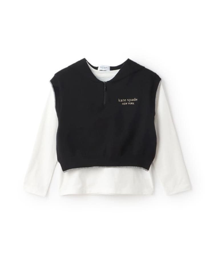 ケイト・スペード ニューヨーク キッズ(kate spade NEW YORK)のトドラー セーラーベスト&カットソーセット2