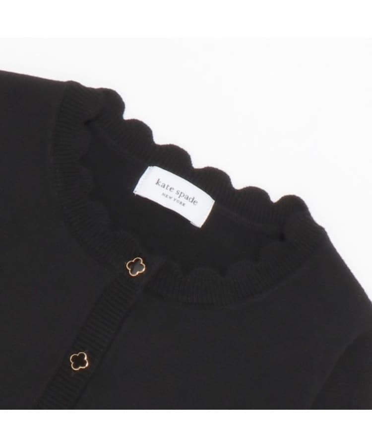 ケイト・スペード ニューヨーク キッズ(kate spade NEW YORK)のトドラー スカラップカーディガン2