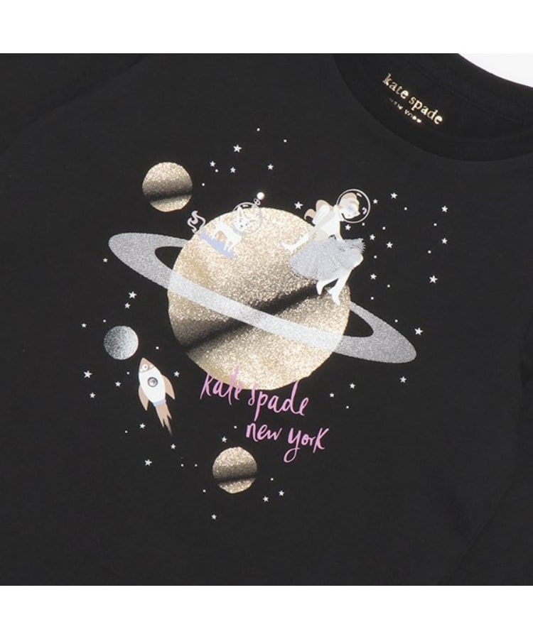 ケイト・スペード ニューヨーク キッズ(kate spade NEW YORK)のトドラー スペースガール長袖Tシャツ3