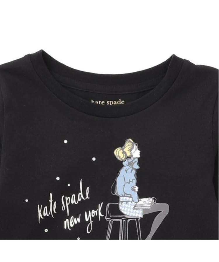 ケイト・スペード ニューヨーク キッズ(kate spade NEW YORK)のトドラー リトルブレイク長袖Tシャツ4