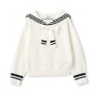 ケイト・スペード ニューヨーク キッズ(kate spade NEW YORK)のトドラー セーラーカラーニット9