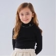 ケイト・スペード ニューヨーク キッズ(kate spade NEW YORK)のトドラー ラメピコタートルネックセーター ブラック(219)