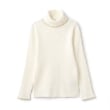 ケイト・スペード ニューヨーク キッズ(kate spade NEW YORK)のトドラー ラメピコタートルネックセーター オフホワイト(003)