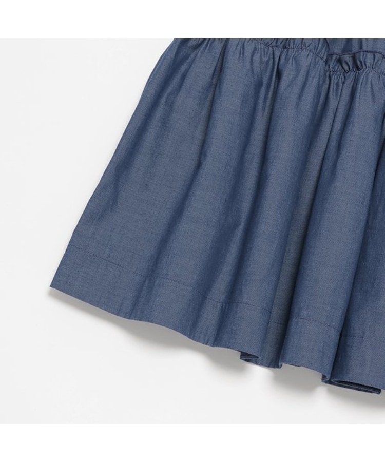 ケイト・スペード ニューヨーク キッズ(kate spade NEW YORK)のトドラー ベルトつきシャツワンピース6